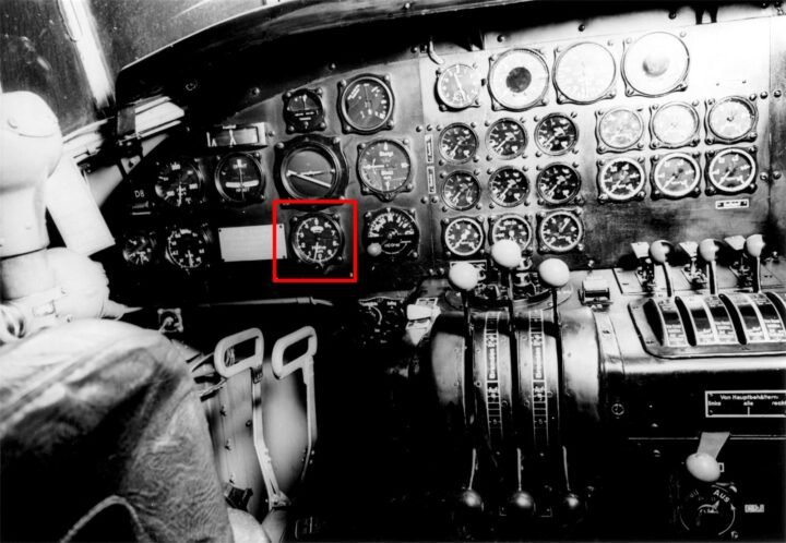 WW2 German Luftwaffe Höhenmesser – AIRCRAFT ALTIMETER – Ju52 Bu131 He72 – NICE! — image 8