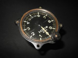 WW2 German Luftwaffe Höhenmesser – AIRCRAFT ALTIMETER – Ju52 Bu131 …
