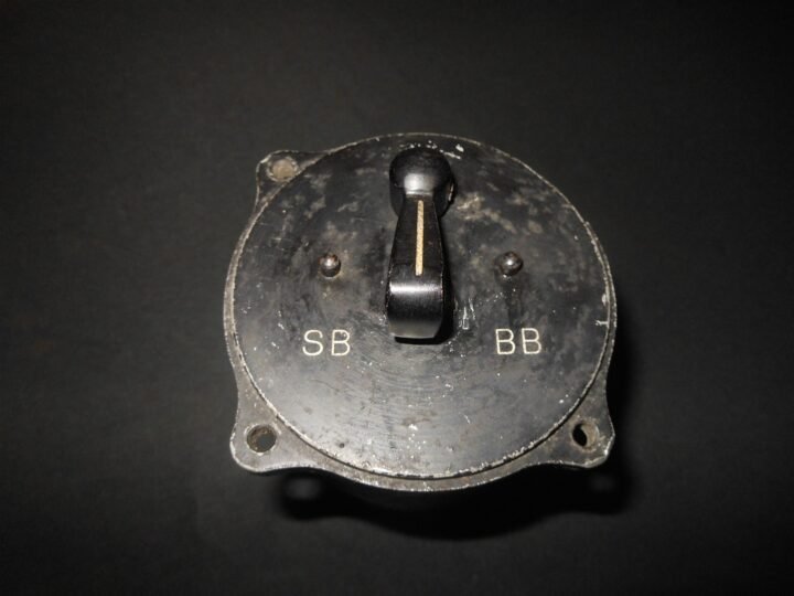 WW2 German Luftwaffe – FUEL TANK SELECTOR SWITCH – Do24 FLYING BOAT – RARE! — image 2