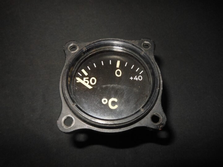 WW2 German Luftwaffe Temp-Anzeiger – OUTSIDE AIR TEMP INDICATOR – Me110 Ho229 — image 2