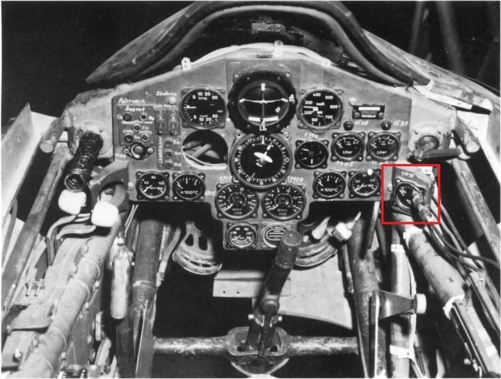 WW2 German Luftwaffe Temp-Anzeiger – OUTSIDE AIR TEMP INDICATOR – Me110 Ho229 — image 9