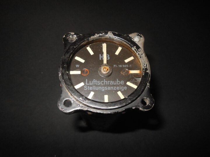 WW2 German Luftwaffe – PROPELLER PITCH INDICATOR – Me109 Do17 He111 – NICE! — image 2