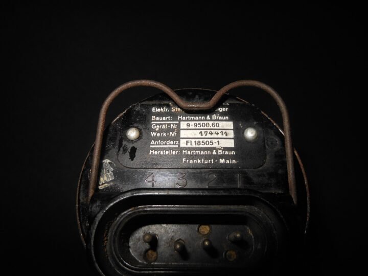 WW2 German Luftwaffe – PROPELLER PITCH INDICATOR – Me109 Do17 He111 – NICE! — image 7