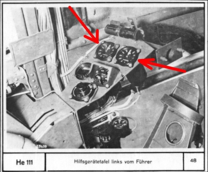 WW2 German Luftwaffe – PROPELLER PITCH INDICATOR – Me109 Do17 He111 – NICE! — image 8