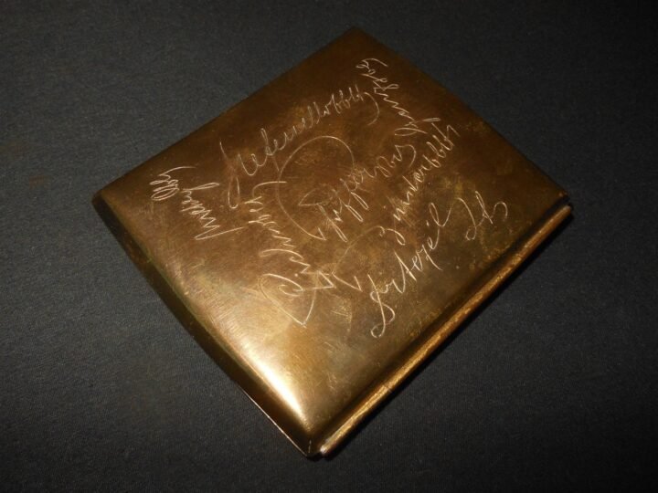 WW1 Austro-Hungarian K.u.K. Luftfahrtruppen- CIGARETTE CASE – PRESENTATION PIECE — image 4