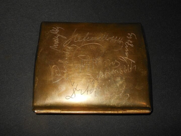 WW1 Austro-Hungarian K.u.K. Luftfahrtruppen- CIGARETTE CASE – PRESENTATION PIECE — image 5