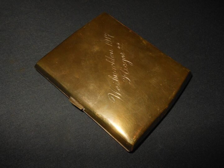 WW1 Austro-Hungarian K.u.K. Luftfahrtruppen- CIGARETTE CASE – PRESENTATION PIECE — image 7
