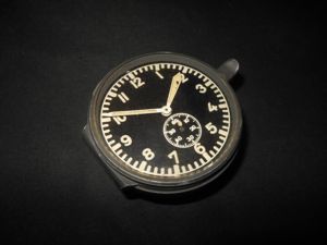WW2 German Luftwaffe – JUNGHANS COMMUNICATION ROOM DUTY CLOCK – …