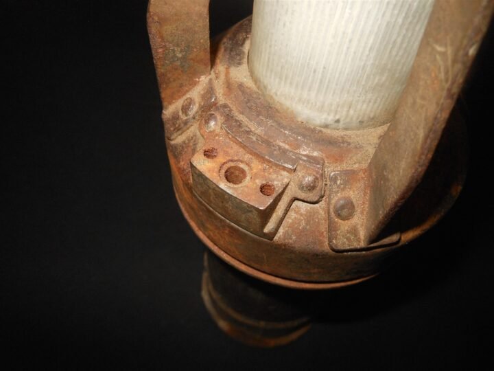 WW2 German Luftwaffe Panzerhandlampe – PANZER & AIRFIELD LAMP – NICE! — image 10