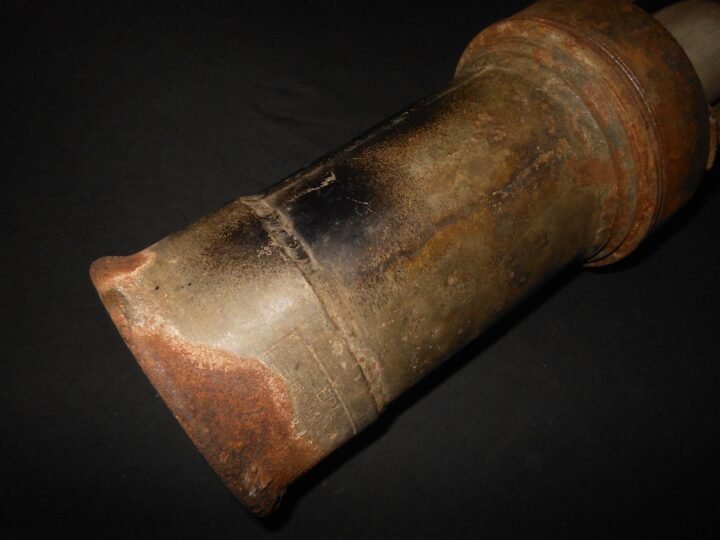 WW2 German Luftwaffe Panzerhandlampe – PANZER & AIRFIELD LAMP – NICE! — image 7