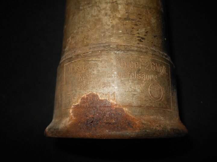 WW2 German Luftwaffe Panzerhandlampe – PANZER & AIRFIELD LAMP – NICE! — image 9