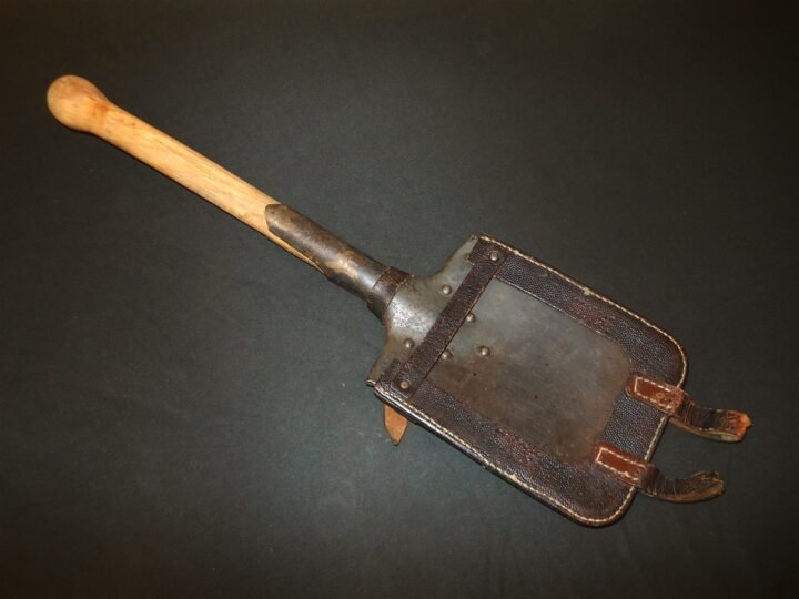 WW1 Imperial Austro-Hungarian Army – SHOVEL / ENTRENCHING TOOL & CARRIER – NICE! — image 5