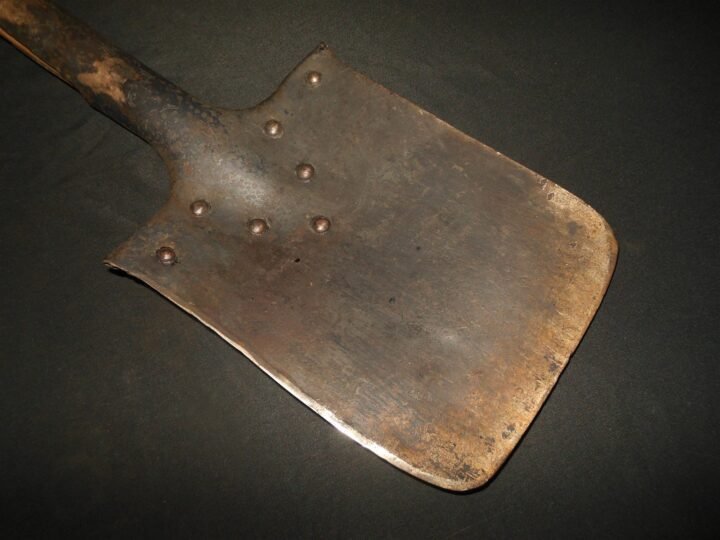 WW1 Imperial Austro-Hungarian Army – SHOVEL / ENTRENCHING TOOL & CARRIER – NICE! — image 9