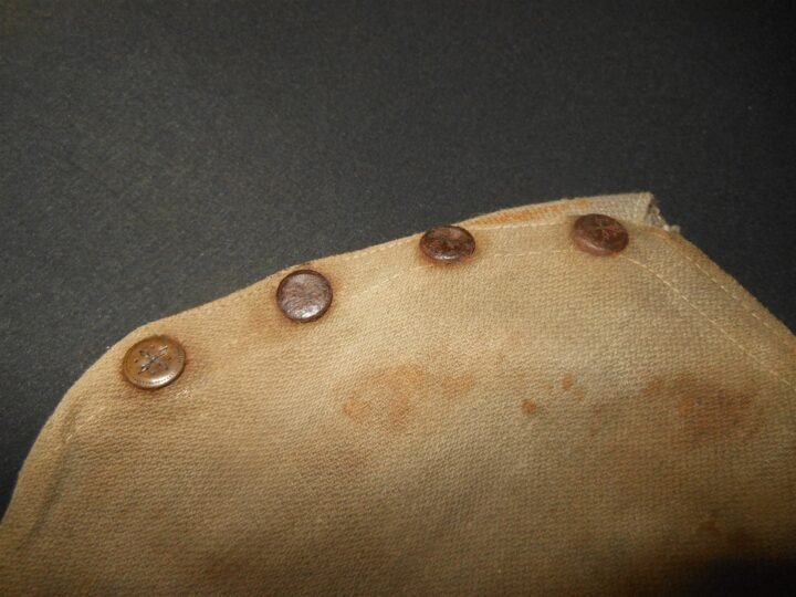 WW1 German Prussian M1915 / M1917 Feldflasche – CANTEEN COVER – UNIT MARKED! — image 5