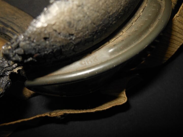 WW2 German Luftwaffe Aircraft – AUER / WAGENER 295 PILOT GOGGLES – GOOD! — image 11