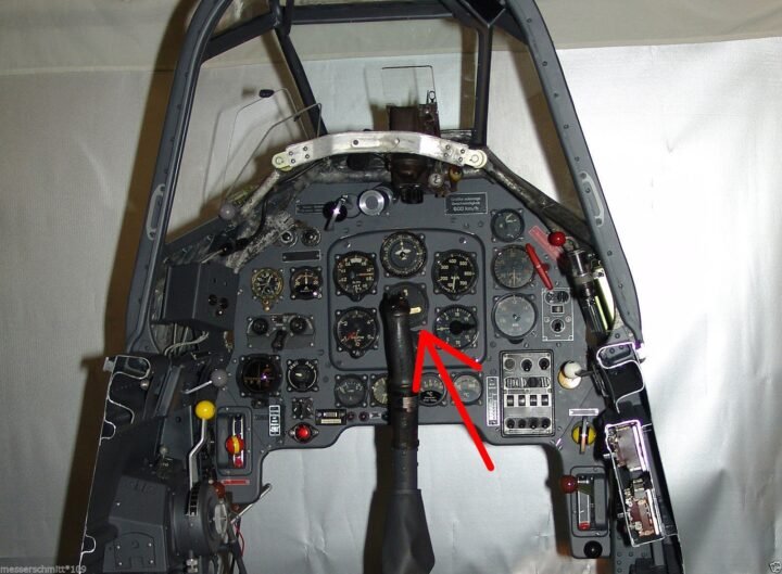WW2 German Luftwaffe Wendezeiger – TURN & BANK INDICATOR – Me109 Ju87 Me110 — image 10