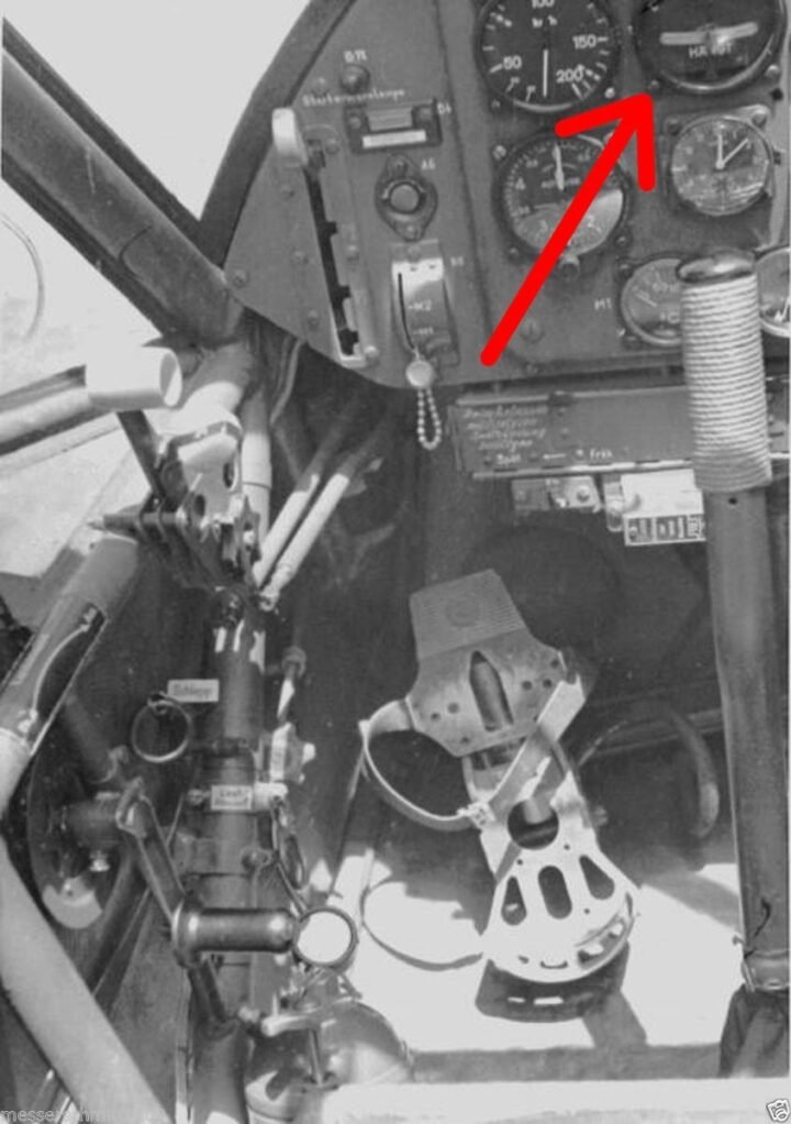 WW2 German Luftwaffe Wendezeiger – TURN & BANK INDICATOR – Me109 Ju87 Me110 — image 11