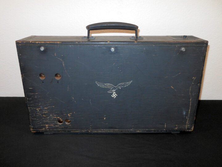 WW2 German Luftwaffen-Koffer NORA K42 N – BARRACKS & AIRFIELD RADIO – VERY NICE! — image 5