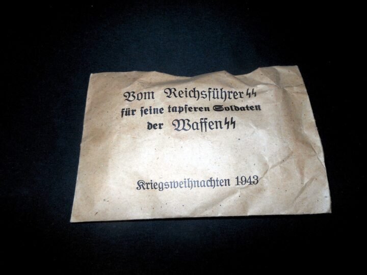 WW2 German ELITE – SHAVING RAZOR & BLADES – 1943 CHRISTMAS SET – VERY RARE! — image 2