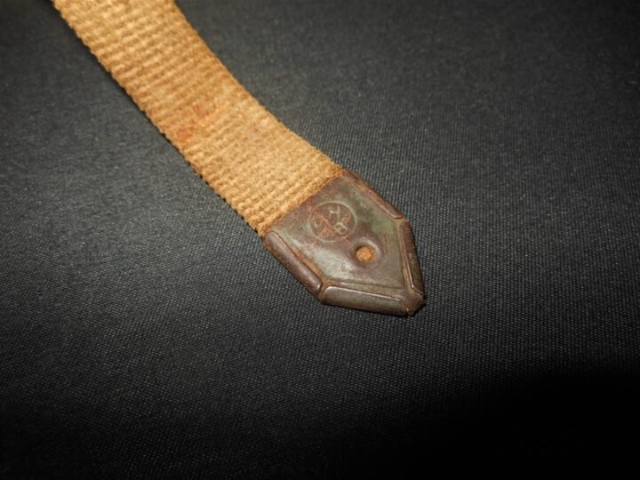 WW2 German Wehrmacht Afrika Korps – M31 TROPICAL WOOD CANTEEN – NAMED – NICE! — image 9