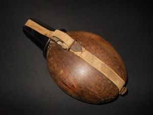 WW2 German Wehrmacht Afrika Korps – M31 TROPICAL WOOD CANTEEN …