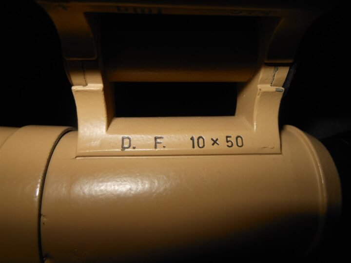 WW2 German Wehrmancht Hensoldt – 10×50 PANZER ROOF PRISM BINOCULARS – PERFECT! — image 10