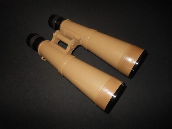 WW2 German Wehrmancht Hensoldt – 10×50 PANZER ROOF PRISM BINOCULARS – PERFECT! — image 3