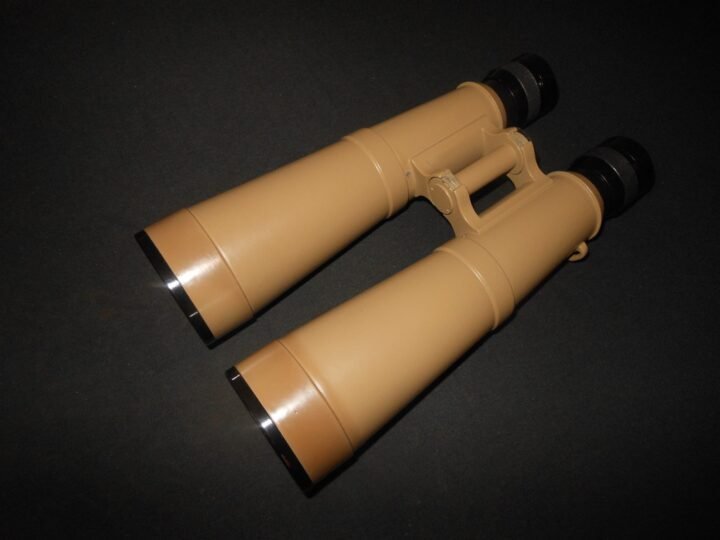WW2 German Wehrmancht Hensoldt – 10×50 PANZER ROOF PRISM BINOCULARS – PERFECT! — image 4