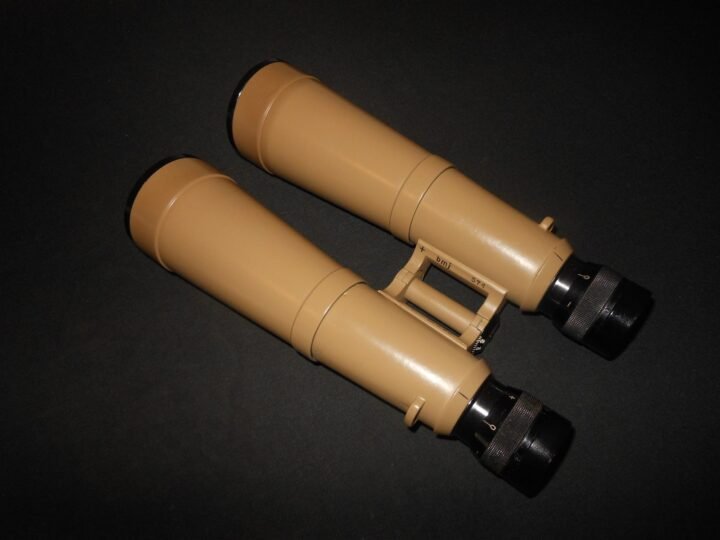 WW2 German Wehrmancht Hensoldt – 10×50 PANZER ROOF PRISM BINOCULARS – PERFECT! — image 5