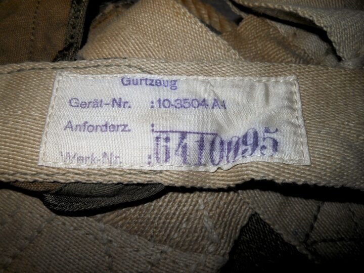 WW2 German Luftwaffe Fallschirmjager – RZ20 PARATROOPER PARACHUTE – AMAZING! — image 13