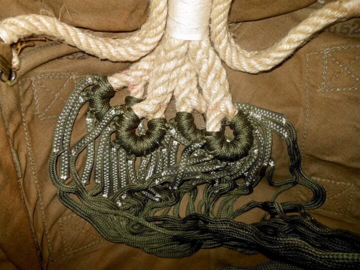 WW2 German Luftwaffe Fallschirmjager – RZ20 PARATROOPER PARACHUTE – AMAZING! — image 20