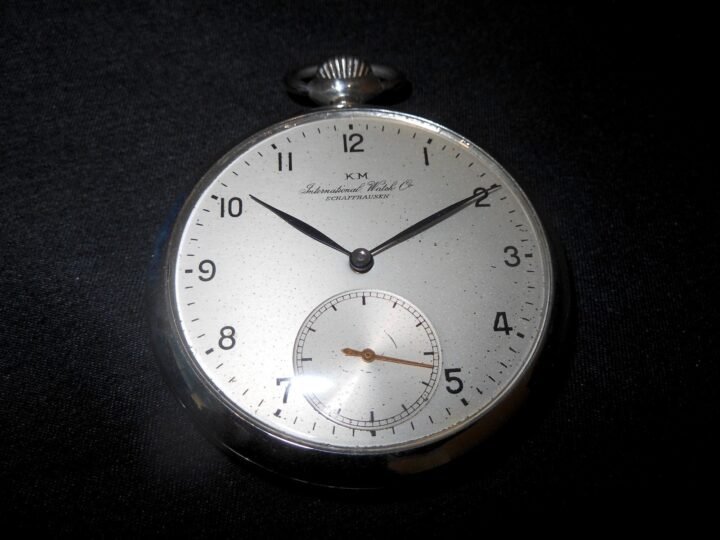 WW2 German Kriegsmarine – IWC NAVIGATIONAL POCKET WATCH – U-BOATS SHIPS – RARE! — image 5