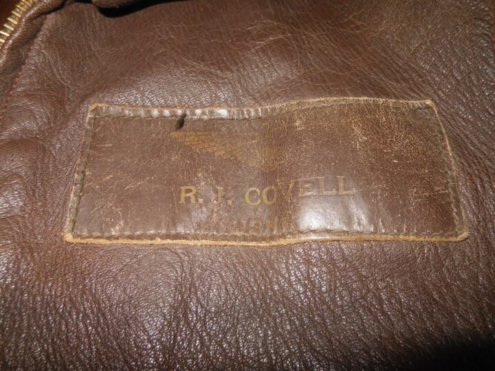 WW2 US NAVY – AN-J-3A LEATHER PILOT FLIGHT JACKET – MONARCH – NAMED – VERY NICE! — image 14