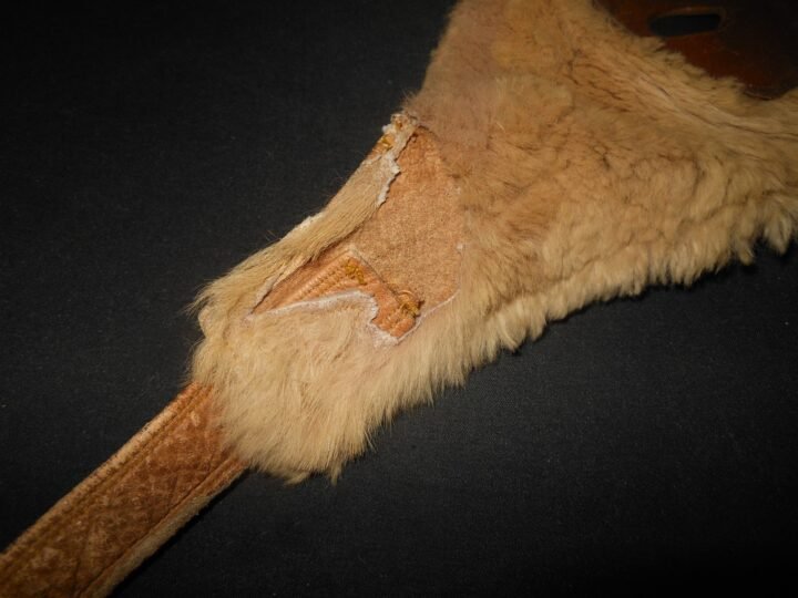 WW II Imperial Japanese Army – LEATHER FLIGHT HELMET – WINTER VERSION – NOS! — image 18