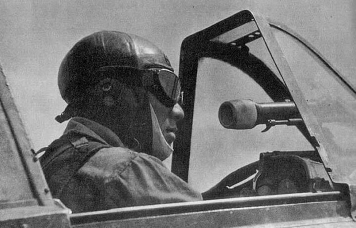 WW II Imperial Japanese Army – LEATHER FLIGHT HELMET – WINTER VERSION – NOS! — image 19