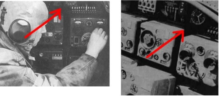 WW2 German Luftwaffe Aircraft – NAVIGATOR / RADIO OP CLOCK – Me110 Ju88 — image 4