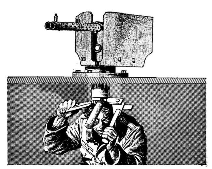 WW2 German Wehrmacht ZF1128 – AIMING PERISCOPE / GUNSIGHT – Hetzer StuG – RARE! — image 16