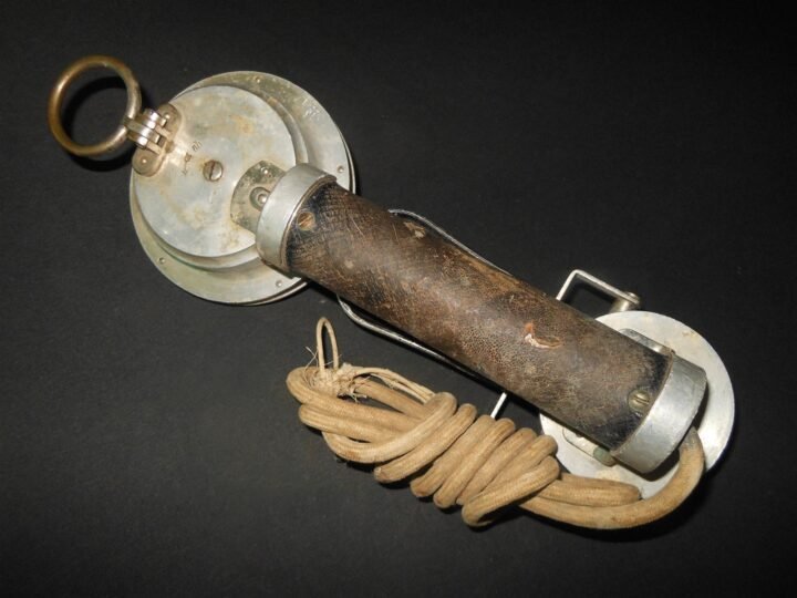 WW1 German Army Feldfernsprecher – TRENCH / FIELD PHONE HANDSET – RARE! — image 8