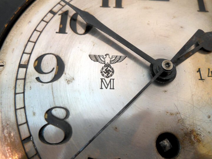 WW2 German Kriegsmarine Kieninger & Obergfell – U-BOAT & SHIP CLOCK – VERY NICE! — image 5