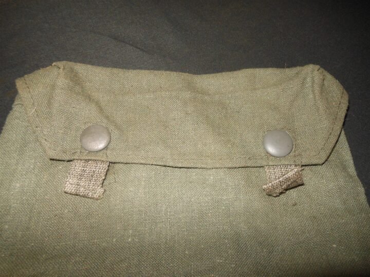 WW2 German Wehrmacht Gasplanentasche – GAS PROTECTION CAPE BAG – NICE! — image 3