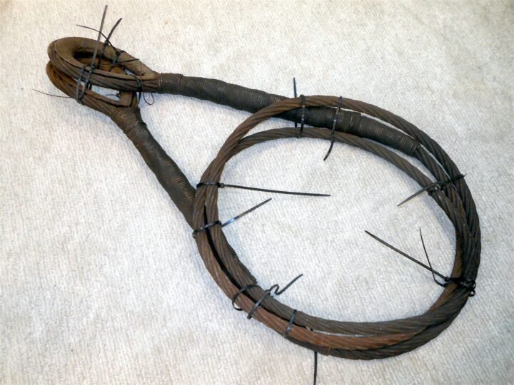 WW2 German Wehrmacht Abschleppseil – STEEL TOW CABLE – StuG Panzer III / IV — image 7