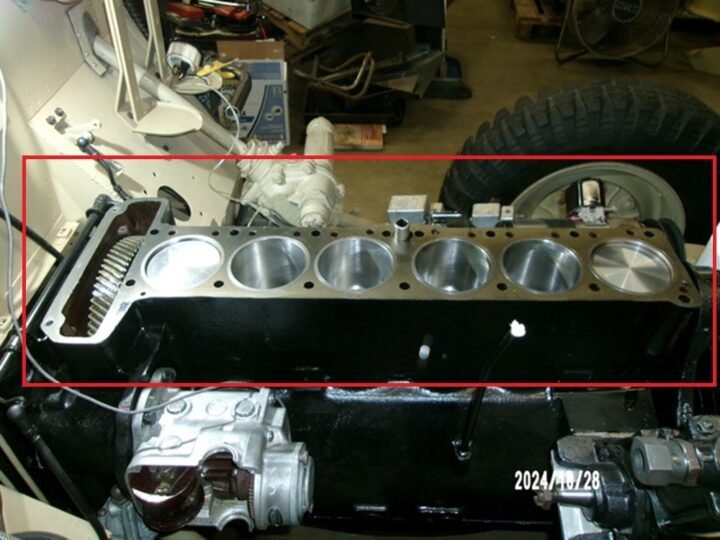 WW2 German Wehrmacht – ORIGINAL ENGINE CYLINDER HEAD GASKET – MAYBACH HL42 NICE — image 11