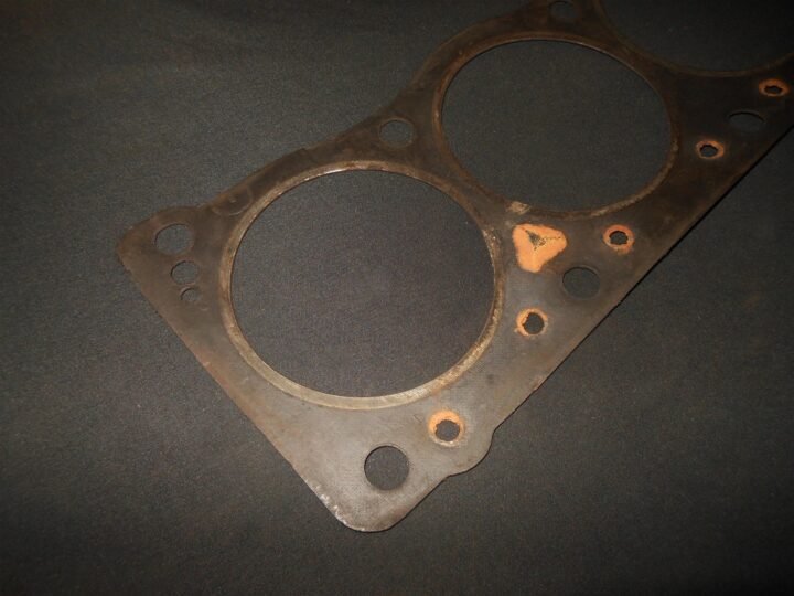 WW2 German Wehrmacht – ORIGINAL ENGINE CYLINDER HEAD GASKET – MAYBACH HL42 NICE — image 2