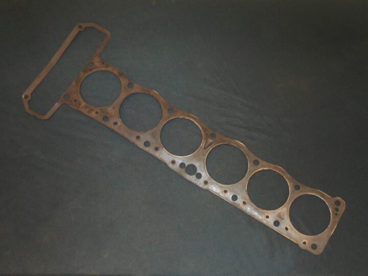 WW2 German Wehrmacht – ORIGINAL ENGINE CYLINDER HEAD GASKET – MAYBACH HL42 NICE — image 5