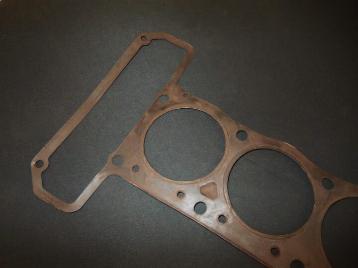 WW2 German Wehrmacht – ORIGINAL ENGINE CYLINDER HEAD GASKET – MAYBACH HL42 NICE — image 8