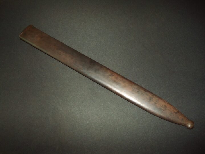 WW1 Prussian Army S98/05 mS Seitengewehr – SAWBACK BUTCHER BAYONET – VERY NICE! — image 14