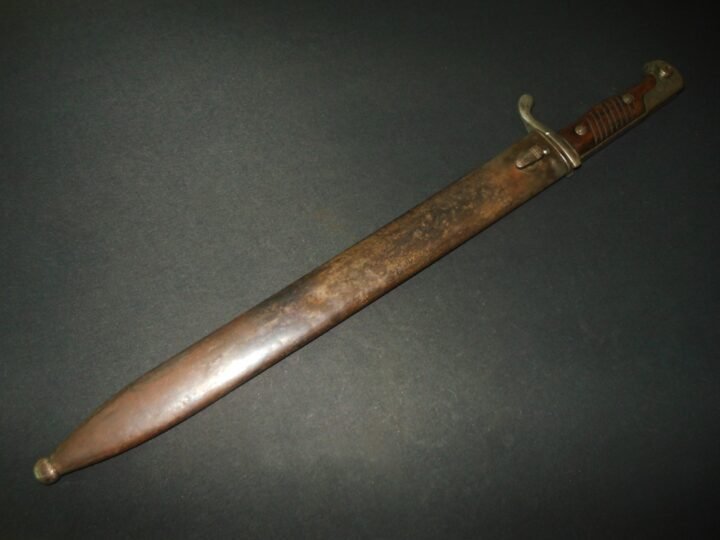 WW1 Prussian Army S98/05 mS Seitengewehr – SAWBACK BUTCHER BAYONET – MÖVE-WERKE — image 2