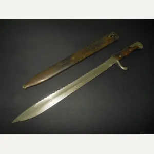 WW1 Prussian Army S98/05 mS Seitengewehr – SAWBACK BUTCHER BAYONET …