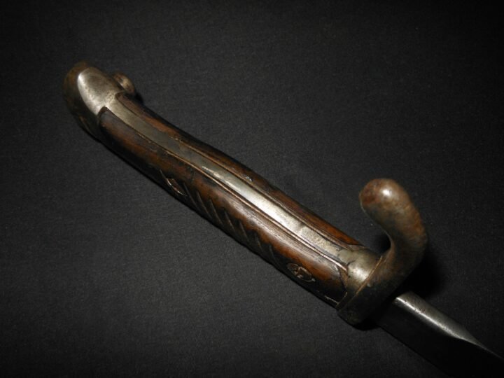 WW1 Prussian Army S98/05 mS Seitengewehr – SAWBACK BUTCHER BAYONET – VERY NICE! — image 12