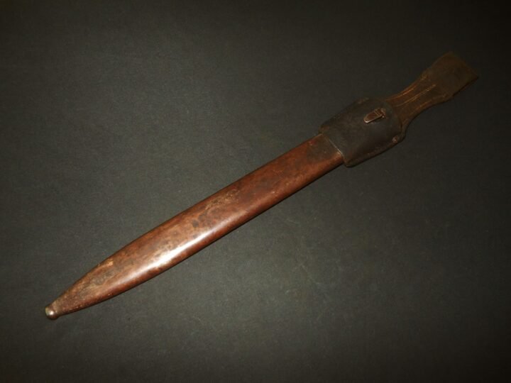 WW1 Prussian Army S98/05 mS Seitengewehr – SAWBACK BUTCHER BAYONET – VERY NICE! — image 16